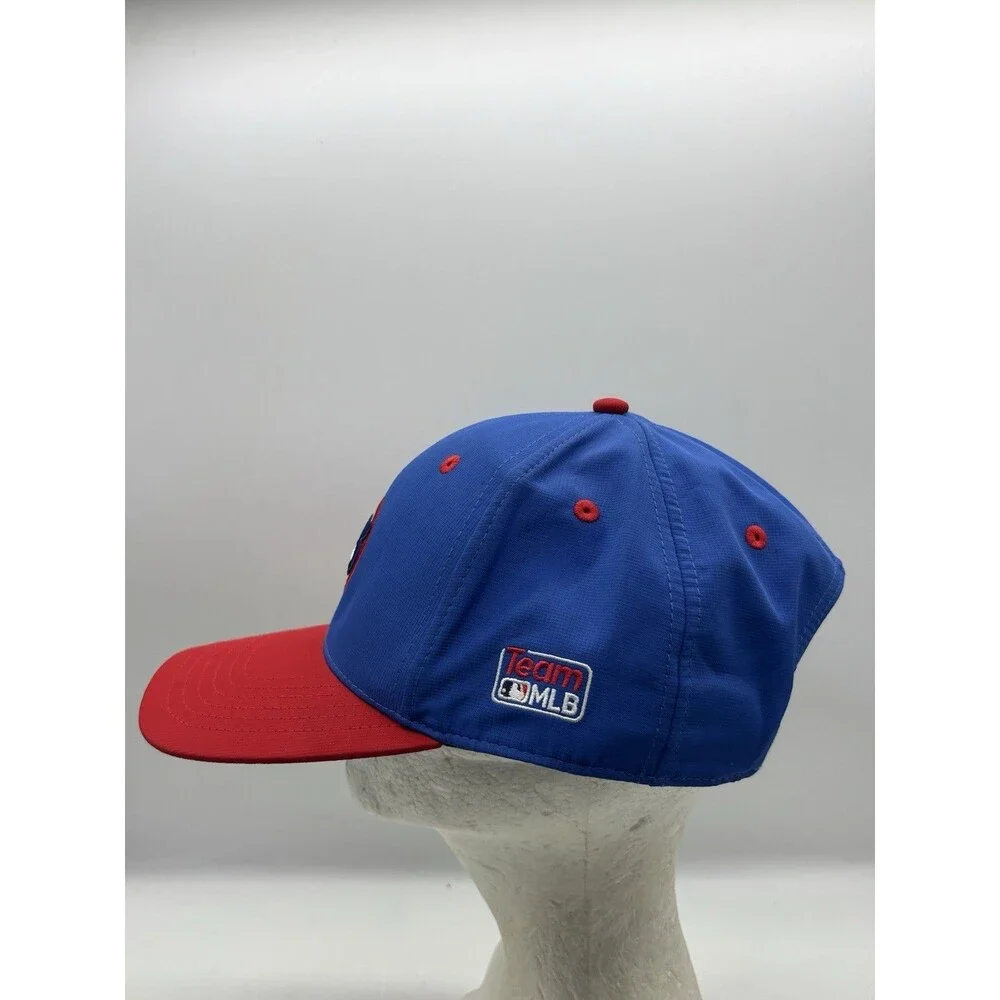 Chicago Cubs Hat Team MLB Blue Red Snapback Cap Embroidered